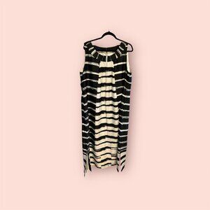 Black and White Maxi Dress